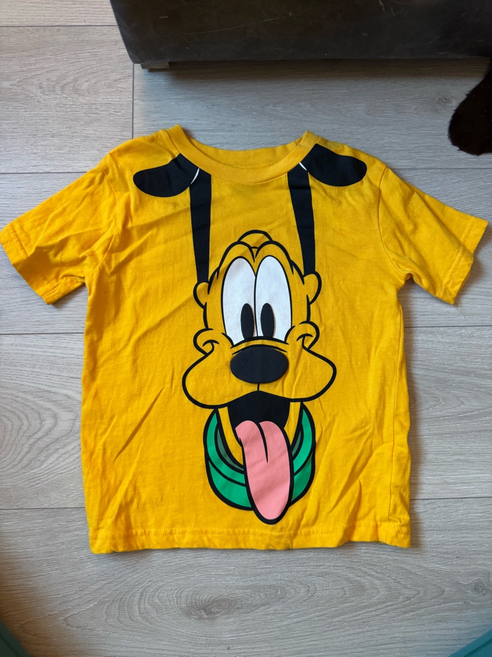 Disney Yellow Pluto Graphic Tee for Kids
